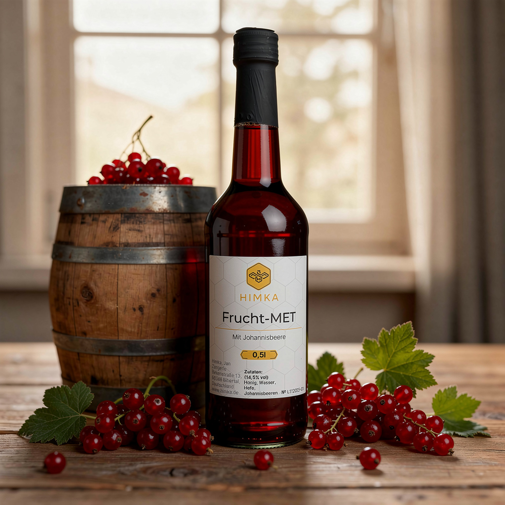 Frucht-Met (Johannisbeere) 0,5l