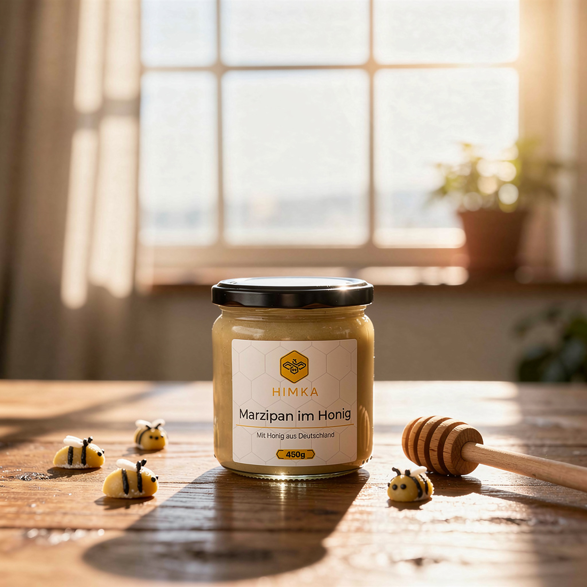 Marzipan im Honig