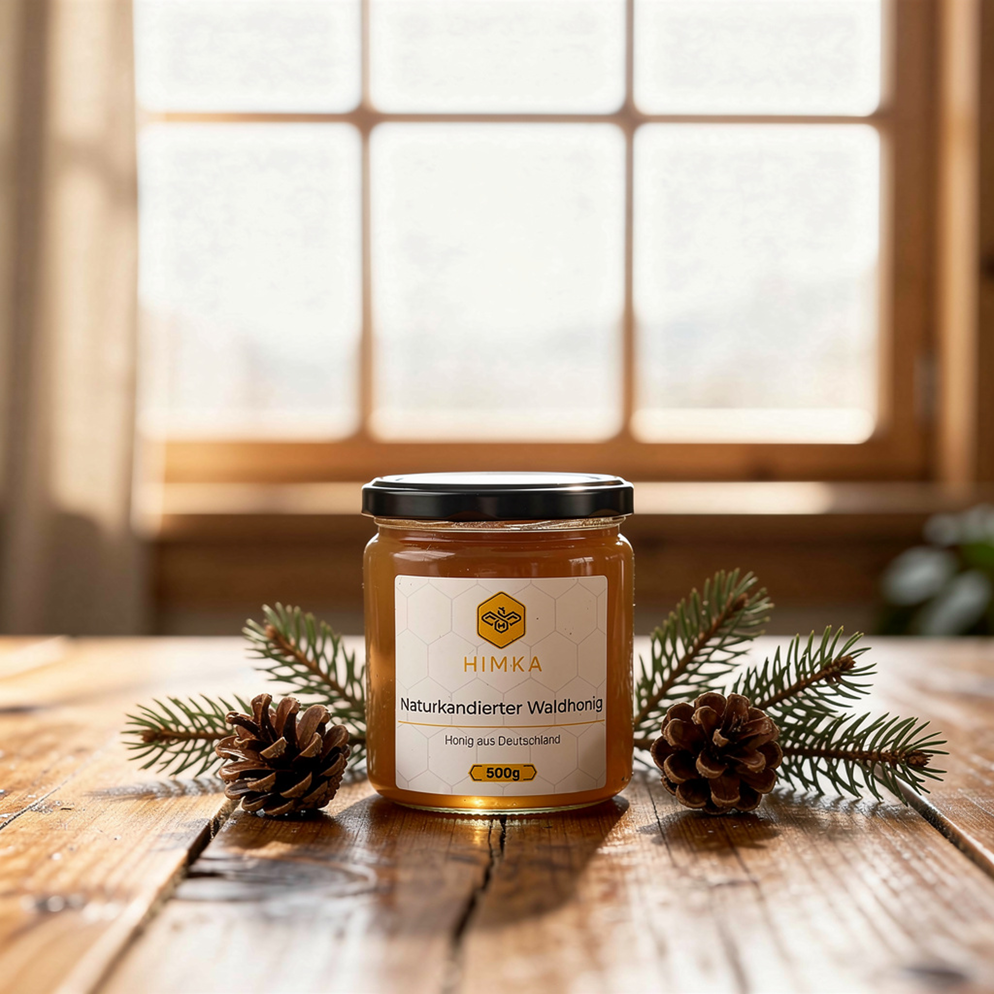Naturkandierter Waldhonig