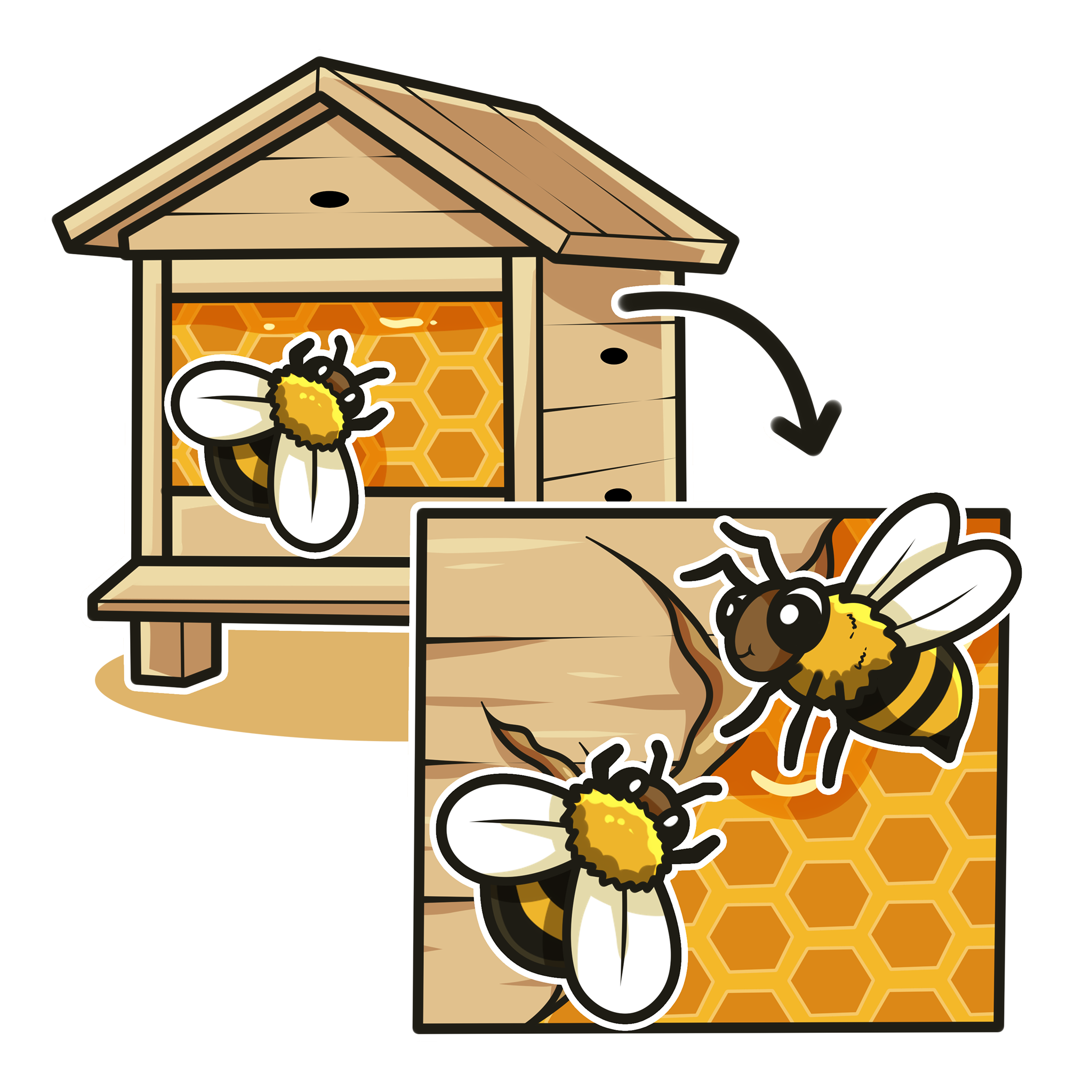 Bedeutung im Bienenstock